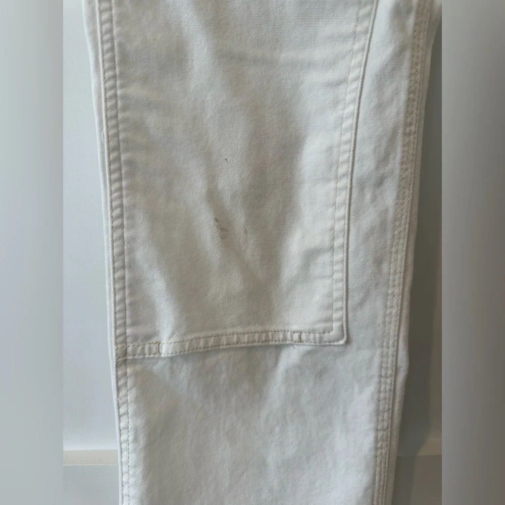 DOVETAIL women’s Anna Task Pant 4, 34” inseam white work pants - Picture 8 of 9